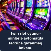1win slot oyunu - minlərlə avtomatda təcrübə qazanmaq imkanı.